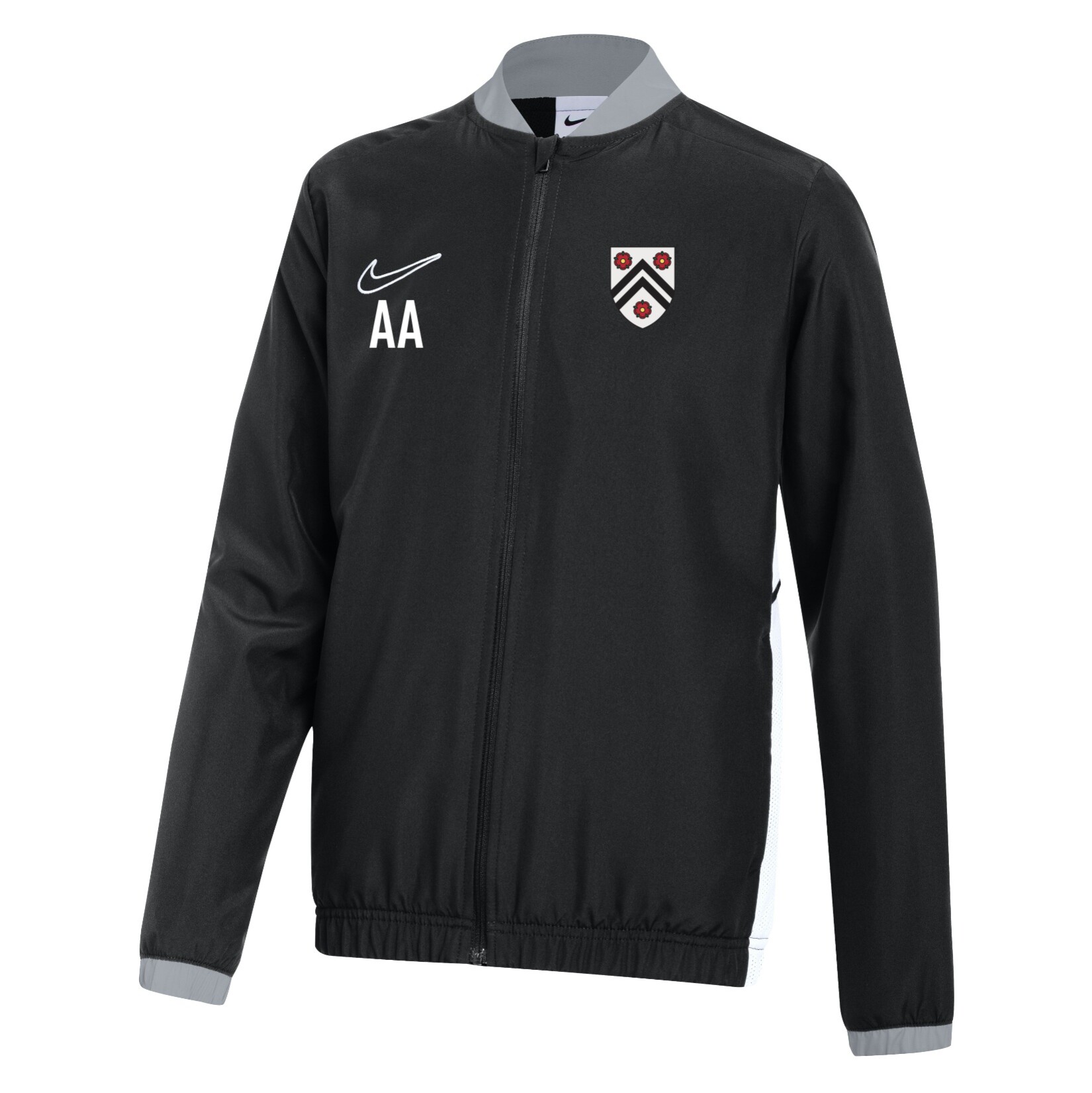 Nike Dri-FIT Academy 25 Woven Track Jacket - Black/White/White