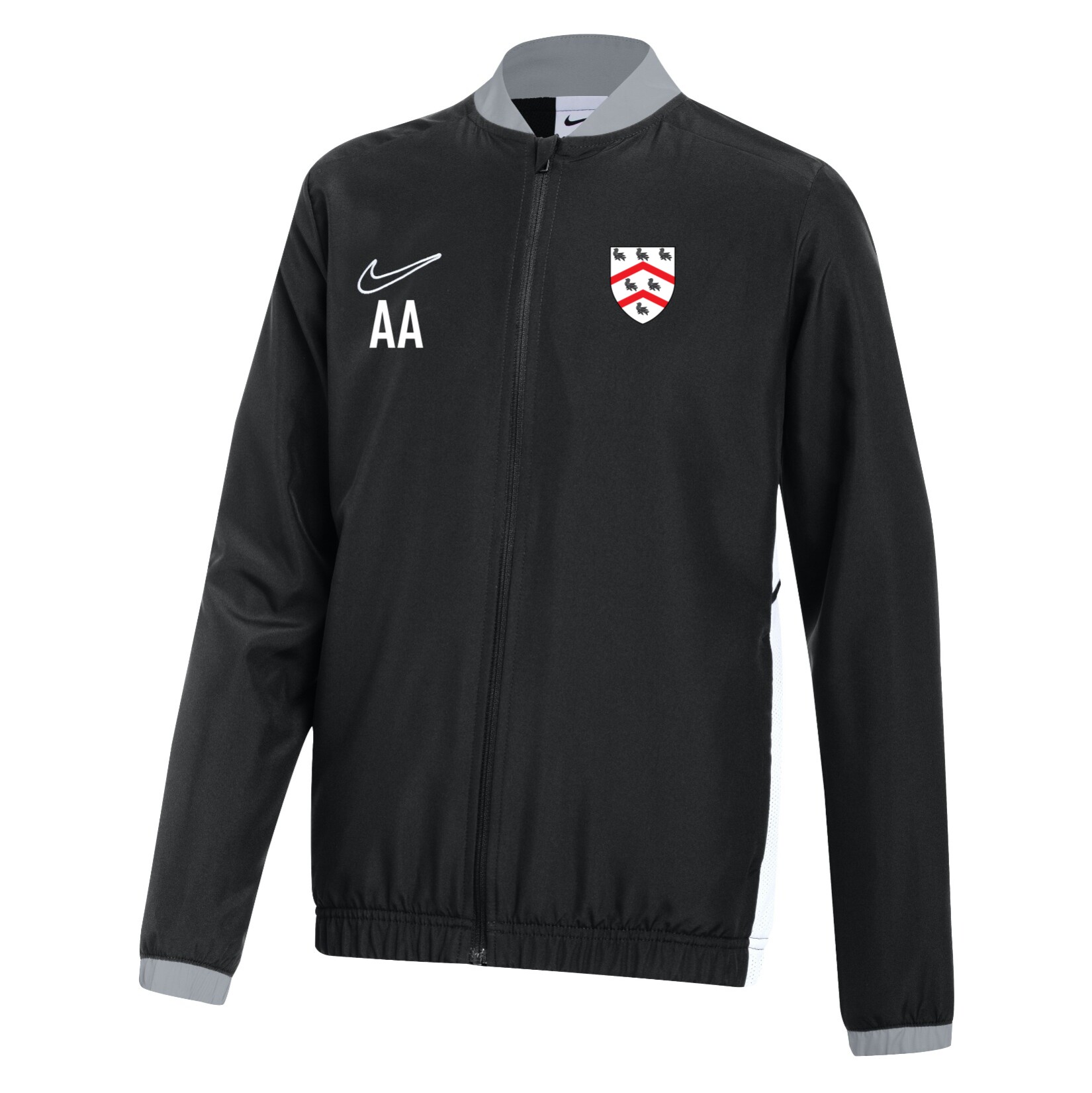 Nike Dri-FIT Academy 25 Woven Track Jacket - Black/White/White