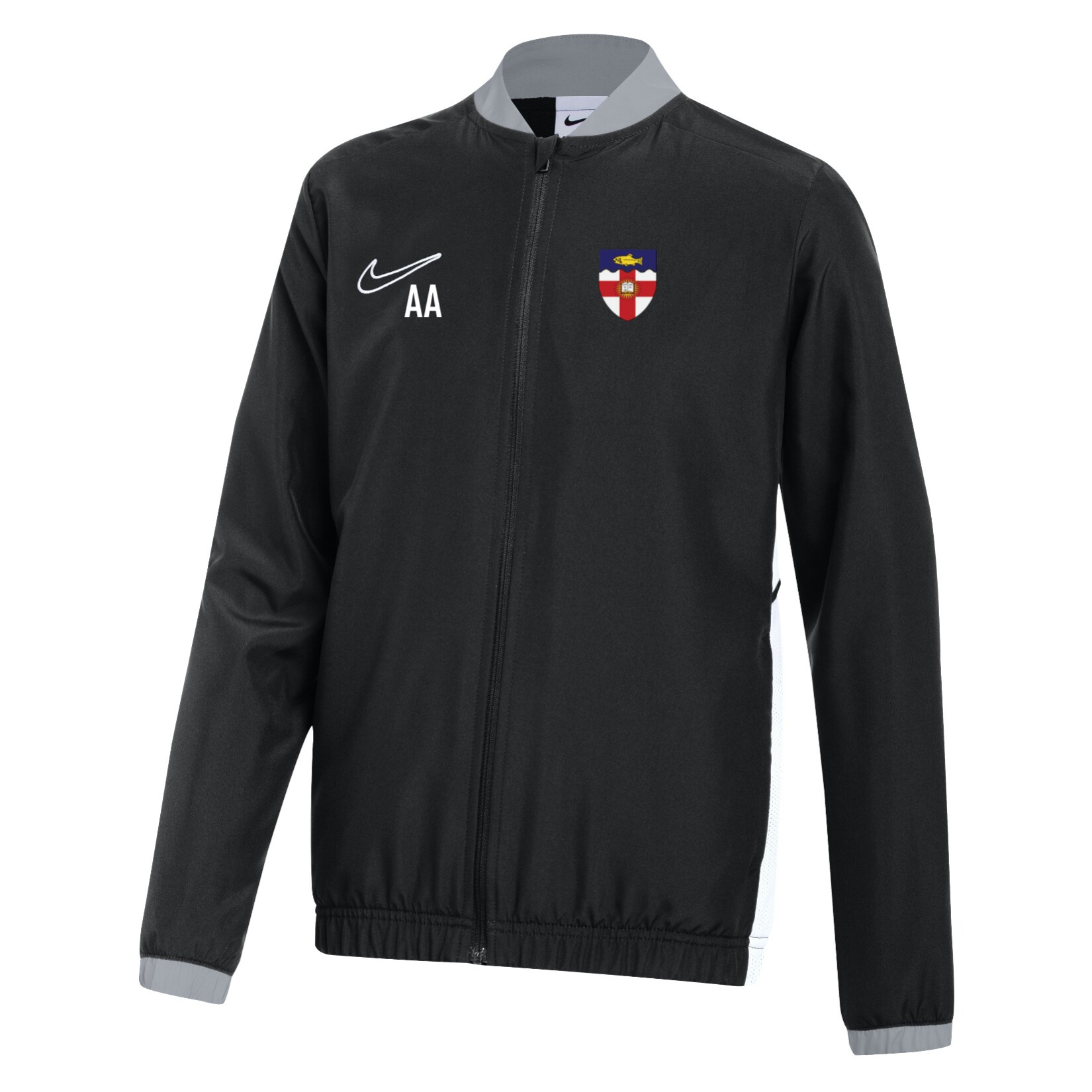 Nike Dri-FIT Academy 25 Woven Track Jacket - Black/White/White