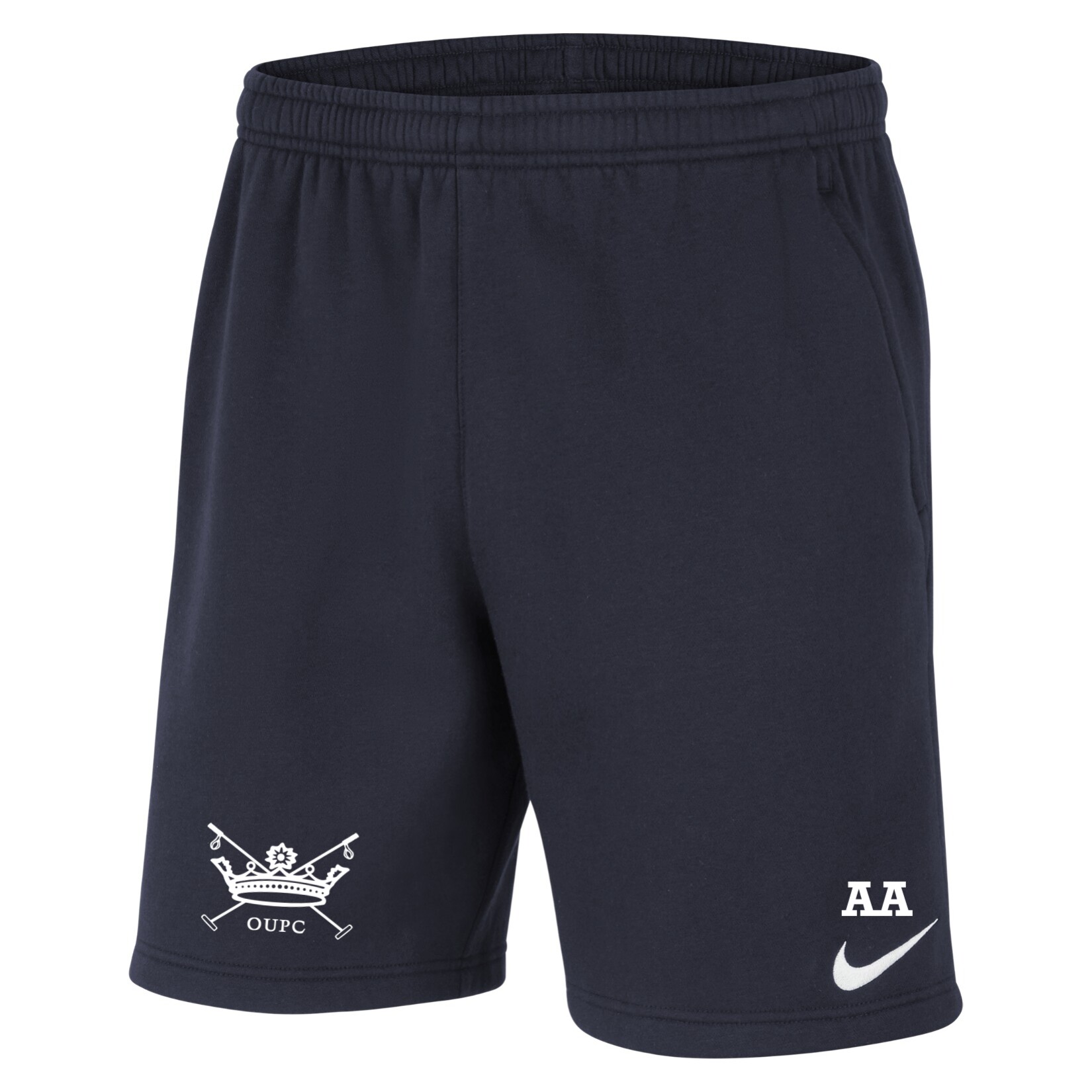 Nike Team Club 20 Fleece Shorts (M) - Obsidian/White/White