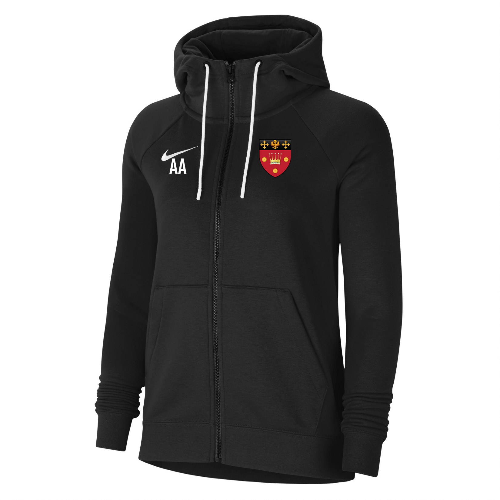 Nike Womens Team Club 20 Full-Zip Hoodie (W)