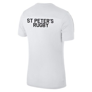 Nike Park 18 Short Sleeve Shirt White-Black-Black