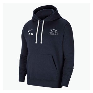 Nike Team Club 20 Fleece Hoodie (M) Obsidian-White-White