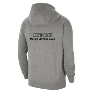 Nike Team Club 20 Fleece Full-Zip Hoodie (M) Dark Grey Heather-Black-Black