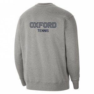 Nike Team Club 20 Fleece Crew Sweatshirt Dark Grey Heather-Black-Black