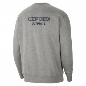 Nike Team Club 20 Fleece Crew Sweatshirt Dark Grey Heather-Black-Black