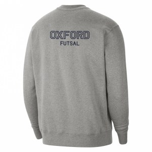 Nike Team Club 20 Fleece Crew Sweatshirt Dark Grey Heather-Black-Black