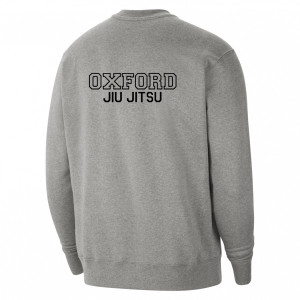 Nike Team Club 20 Fleece Crew Sweatshirt Dark Grey Heather-Black-Black