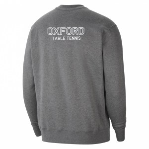Nike Park 20 Fleece Crew Sweatshirt Charcoal Heathr-White-White