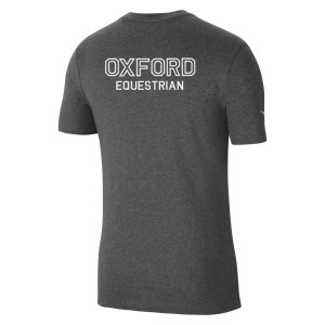 Nike Park 20 Cotton T-Shirt (M) Charcoal Heathr-White