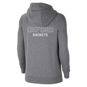 Nike Womens Team Club 20 Hoodie (W) Charcoal Heather-White-White