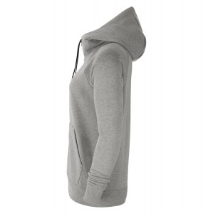 Nike Womens Team Club 20 Full-Zip Hoodie (W) Dark Grey Heather-Black-Black