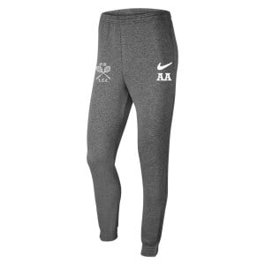 Nike Park Fleece Pants (M) Charcoal Heathr-White-White