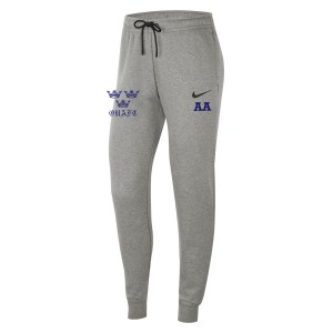 Nike Womens Park Fleece Pants (W) Dk Grey Heather-Black-Black