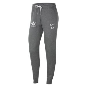 Nike Womens Team Club 20 Fleece Pants (W) Charcoal Heather-White-White