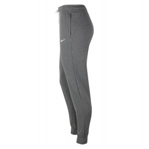 Nike Womens Team Club 20 Fleece Pants (W) Charcoal Heather-White-White