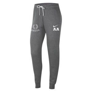 Nike Womens Park Fleece Pants (W) Charcoal Heathr-White-White