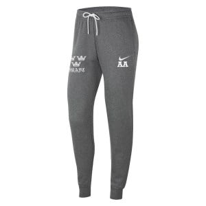 Nike Womens Park Fleece Pants (W) Charcoal Heathr-White-White