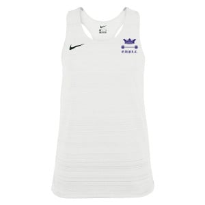 Zelus-Nike Womens Dry Miler Singlet (W) White-Black