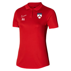 Nike Womens Dri-Fit Academy 23 Polo (W) University Red-Gym Red-White