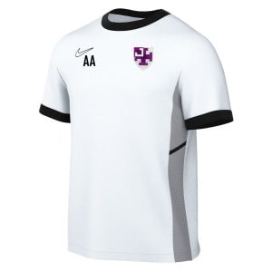 Nike Academy 25 Short-Sleeve Training Top - White/Black/Black