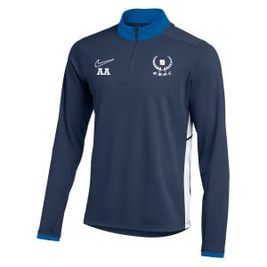 Nike Dri-FIT Academy 25 Drill Top - Obsidian/Royal Blue/White