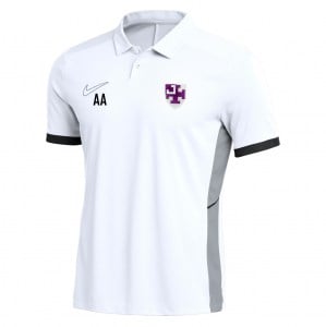 Nike Dri-FIT Academy 25 Polo - White/Black/Black