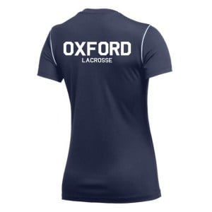 Nike Dri-FIT Park 20 Short Sleeve Top (W) - Obsidian/White/White