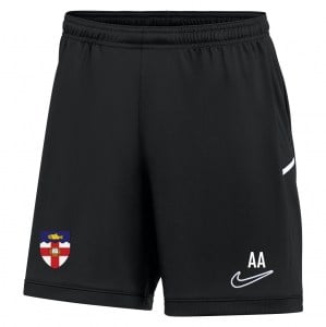 Nike Dri-FIT Academy 25 Shorts (W) - Black/Black/White