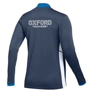 Nike Dri-FIT Academy 25 Knit Track Jacket (W) - Obsidian/Royal Blue/White