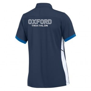 Nike Dri-FIT Academy 25 Polo (W) - Obsidian/Royal Blue/White