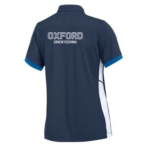 Nike Dri-FIT Academy 25 Polo (W) - Obsidian/Royal Blue/White