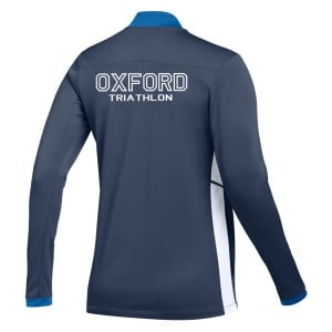 Nike Dri-FIT Academy 25 Knit Track Jacket (W) - Obsidian/Royal Blue/White