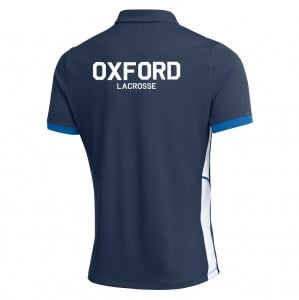 Nike Dri-FIT Academy 25 Polo - Obsidian/Royal Blue/White