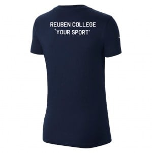 Nike Team Club 20 Cotton T-Shirt (W) - Obsidian/White