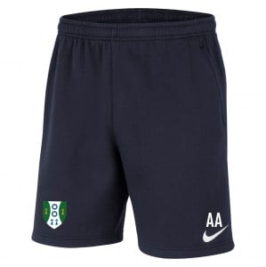 Nike Team Club 20 Fleece Shorts (M) - Obsidian/White/White