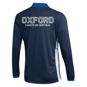 Nike Dri-FIT Academy 25 Knit Track Jacket - Obsidian/Royal Blue/White