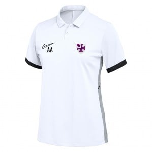 Nike Dri-FIT Academy 25 Polo (W) - White/Black/Black