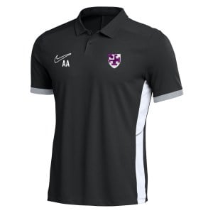 Nike Dri-FIT Academy 25 Polo - Black/White/White