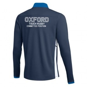 Nike Dri-FIT Academy 25 Drill Top - Obsidian/Royal Blue/White