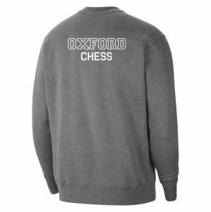 Nike Park 20 Fleece Crew Sweatshirt Charcoal Heathr-White-White