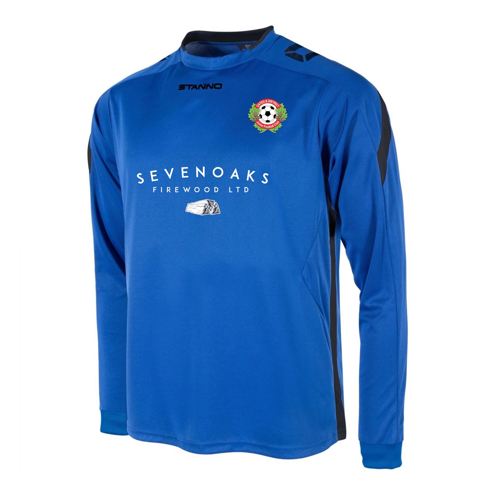 Stanno Drive Long Sleeve Shirt - Blue/Black