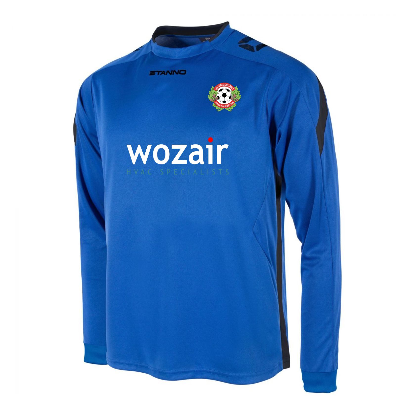Stanno Drive Long Sleeve Shirt - Blue/Black