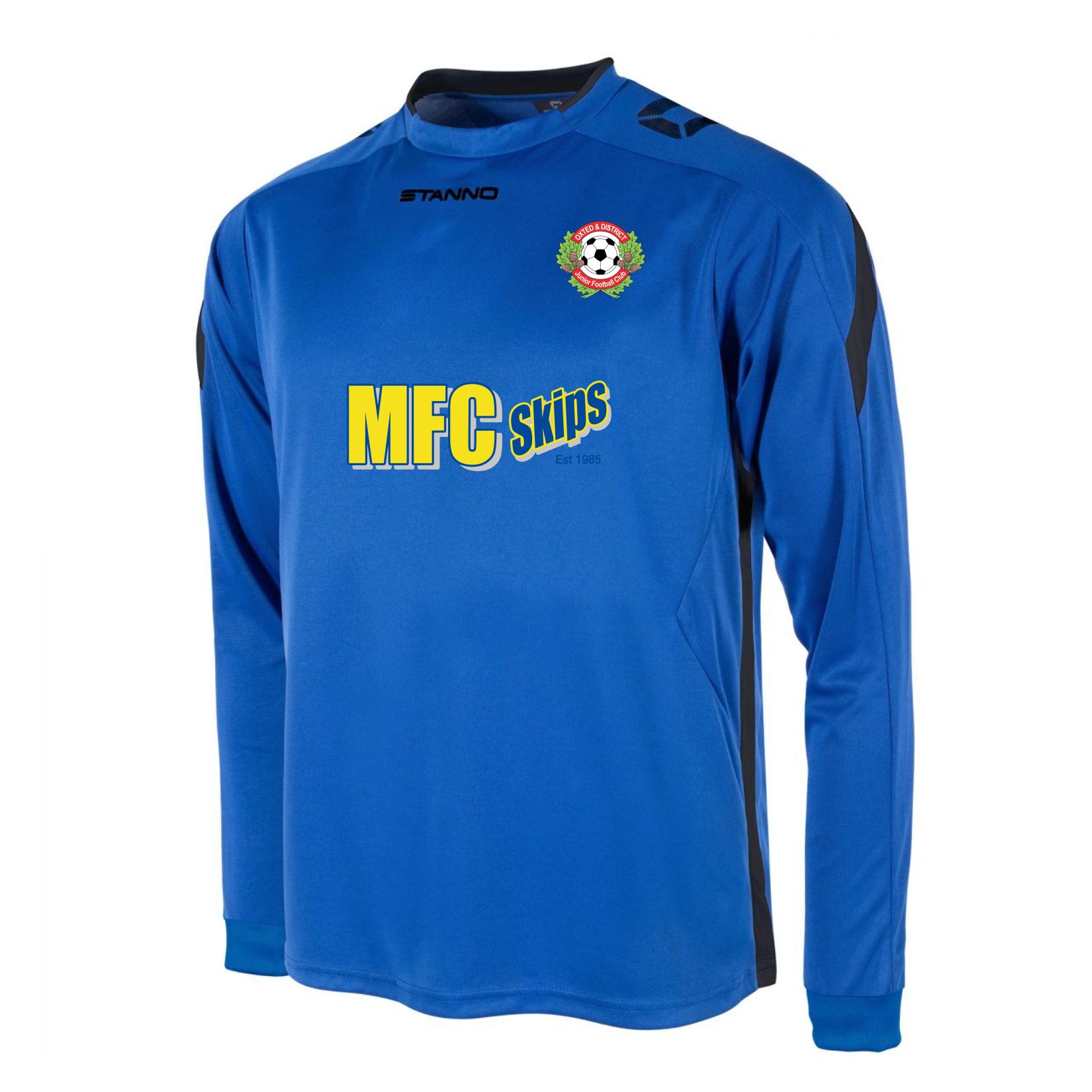 Stanno Drive Long Sleeve Shirt - Blue/Black