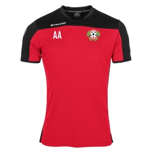 Stanno Pride Short Sleeve T-Shirt - Red/Black