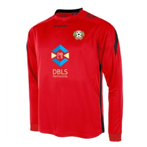 Stanno Drive Long Sleeve Shirt - Red/Black