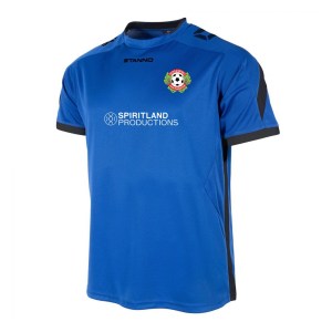 Stanno Drive Short Sleeve Shirt - Blue/Black