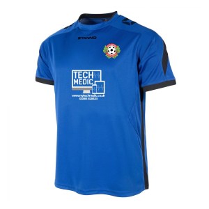 Stanno Drive Short Sleeve Shirt - Blue/Black