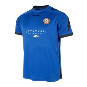 Stanno Drive Short Sleeve Shirt - Blue/Black