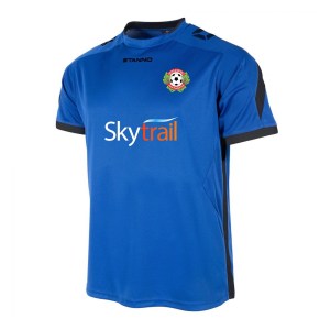 Stanno Drive Short Sleeve Shirt - Blue/Black